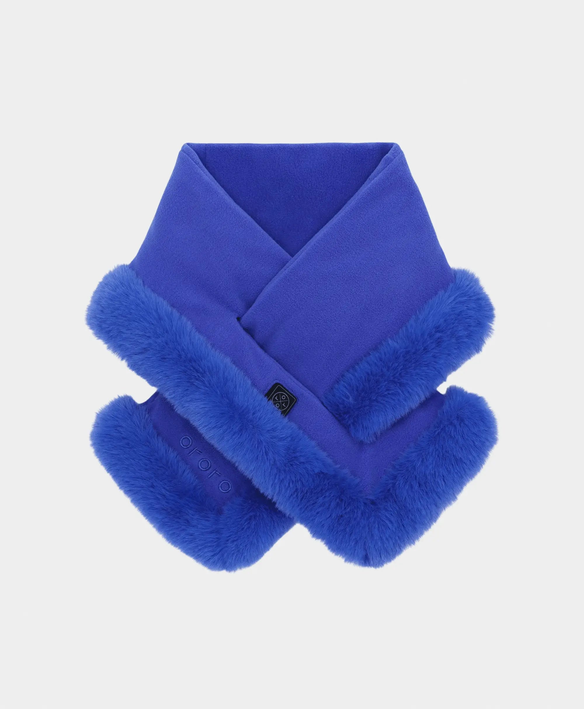 Queen Cove Unisex 1-Zone Heated Faux Fur Fleece Scarf | ororo