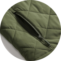Feature Details Image Zippered Hand Pocket