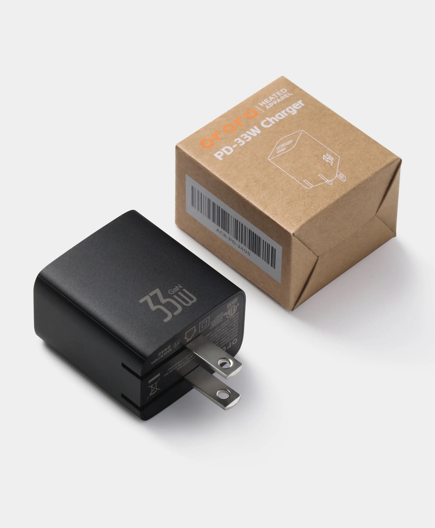 33W Dual Port Battery Charger (US Plug)