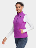 Women's Heated Fleece Vest - New Colors