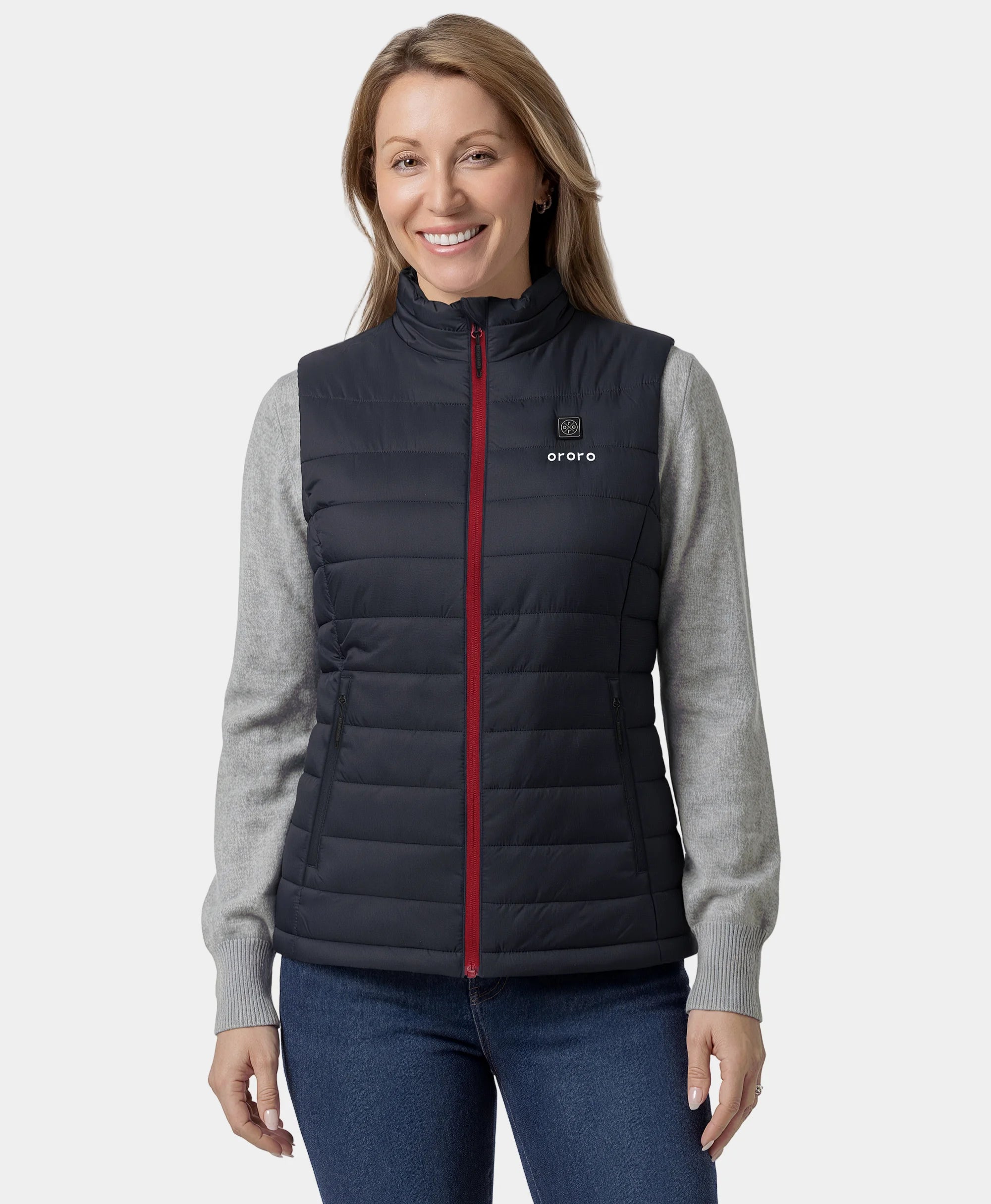Women's Classic Heated Vest - Black Iris | Lightweight & Comfy