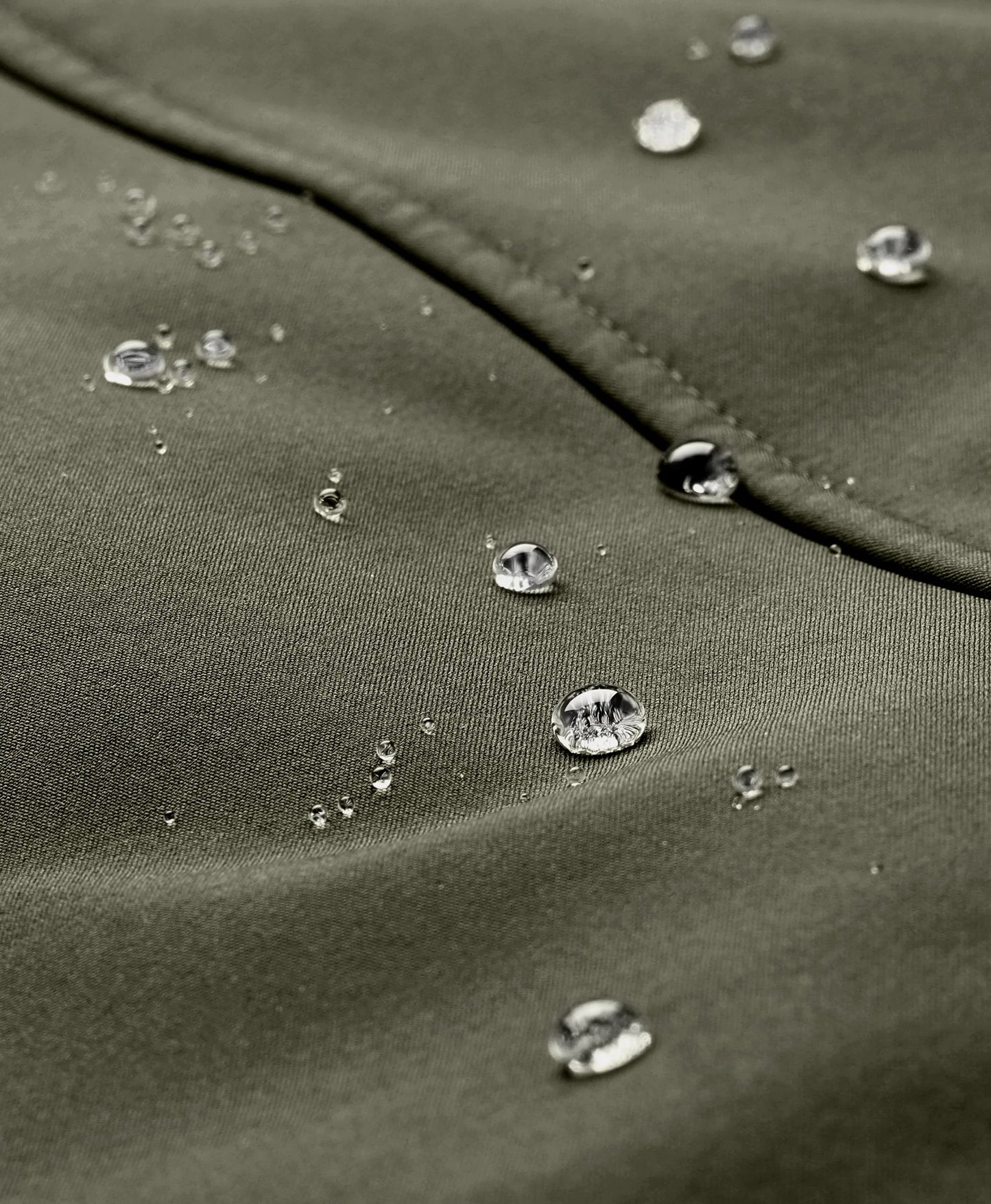 Water-resistant shell