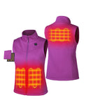 Women's Heated Fleece Vest - New Colors