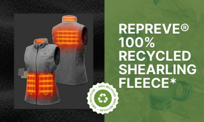 Stay Warm and Sustainable with ORORO's Heated Recycled Fleece Vests This Earth Day