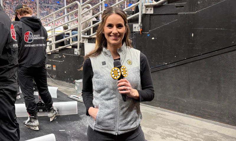 How Michaela Johnson Stays Warm, Focused, and Game-Day Ready with ororo and the Boston Bruins