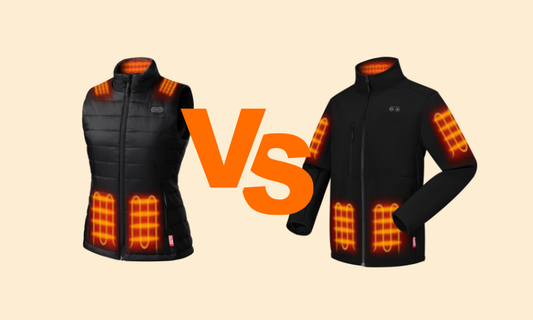Heated Jacket vs. Heated Vest: How to Choose as a First-Time Buyer