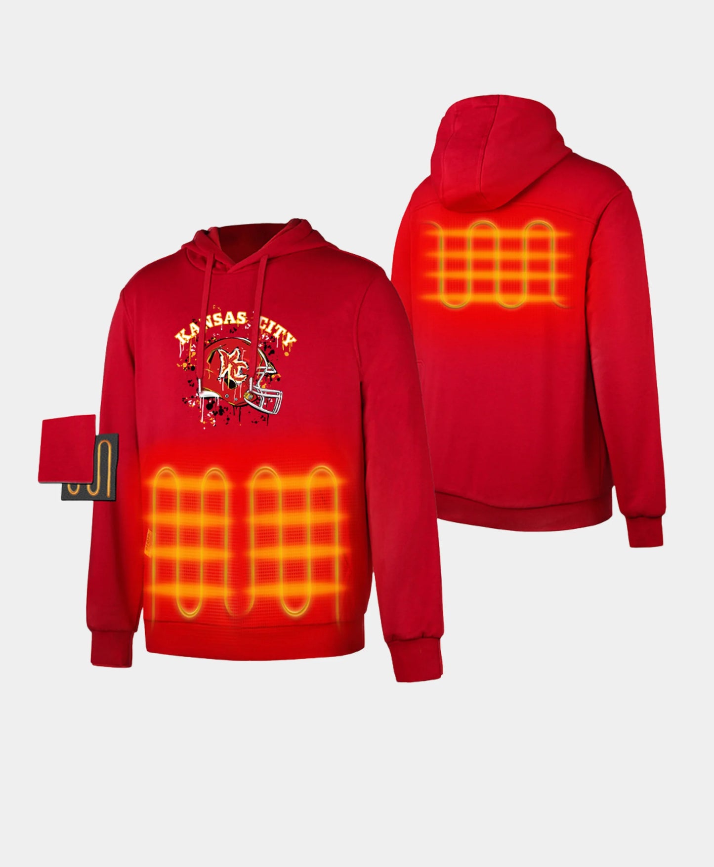 Final Sale - Heated Pullover Hoodie - Kansas City Edition (Apparel Only)