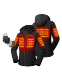 (Open-box) Women's Dual Control Heated Jacket with 5 Heating Zones (Battery Not Included)