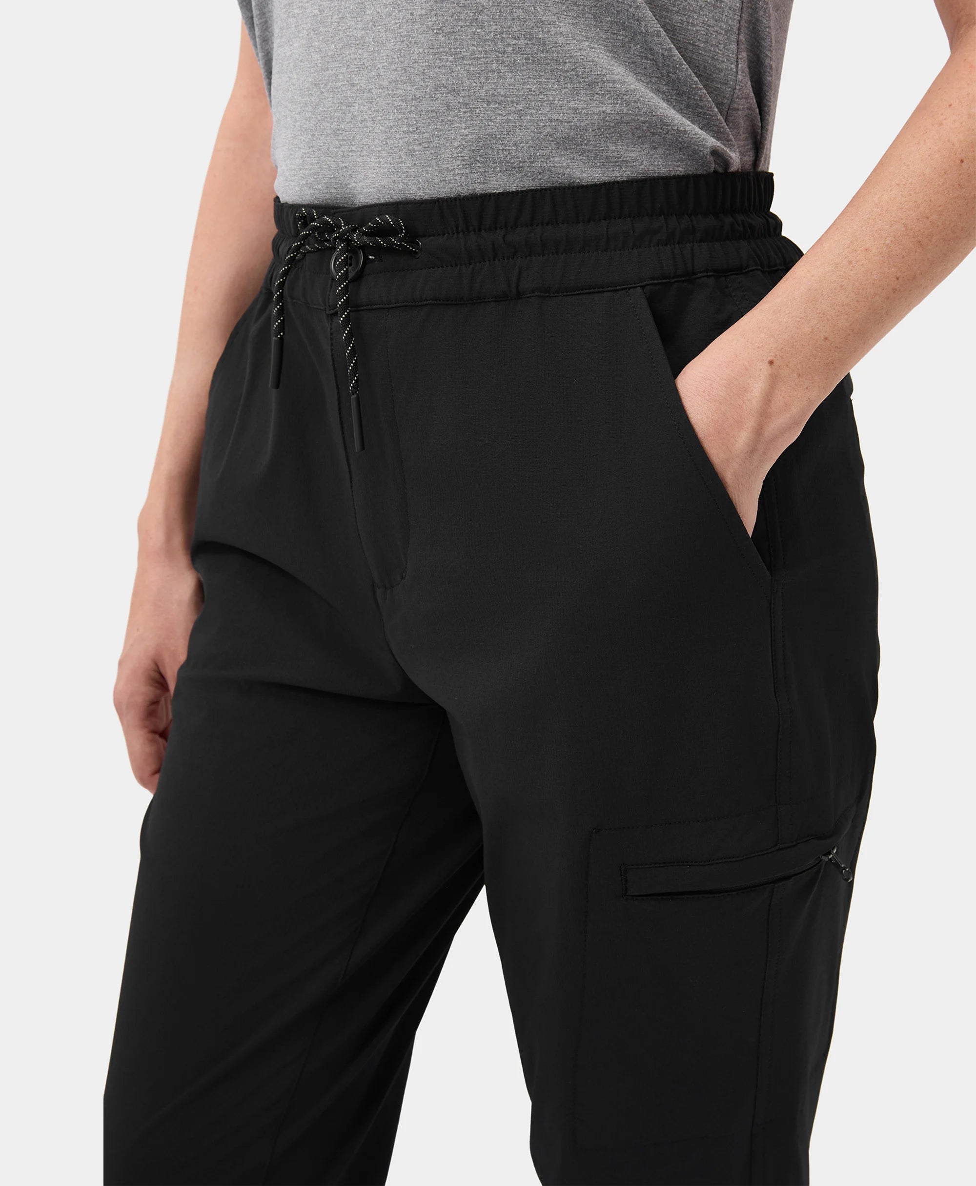 Women's Cargo Pants - Black