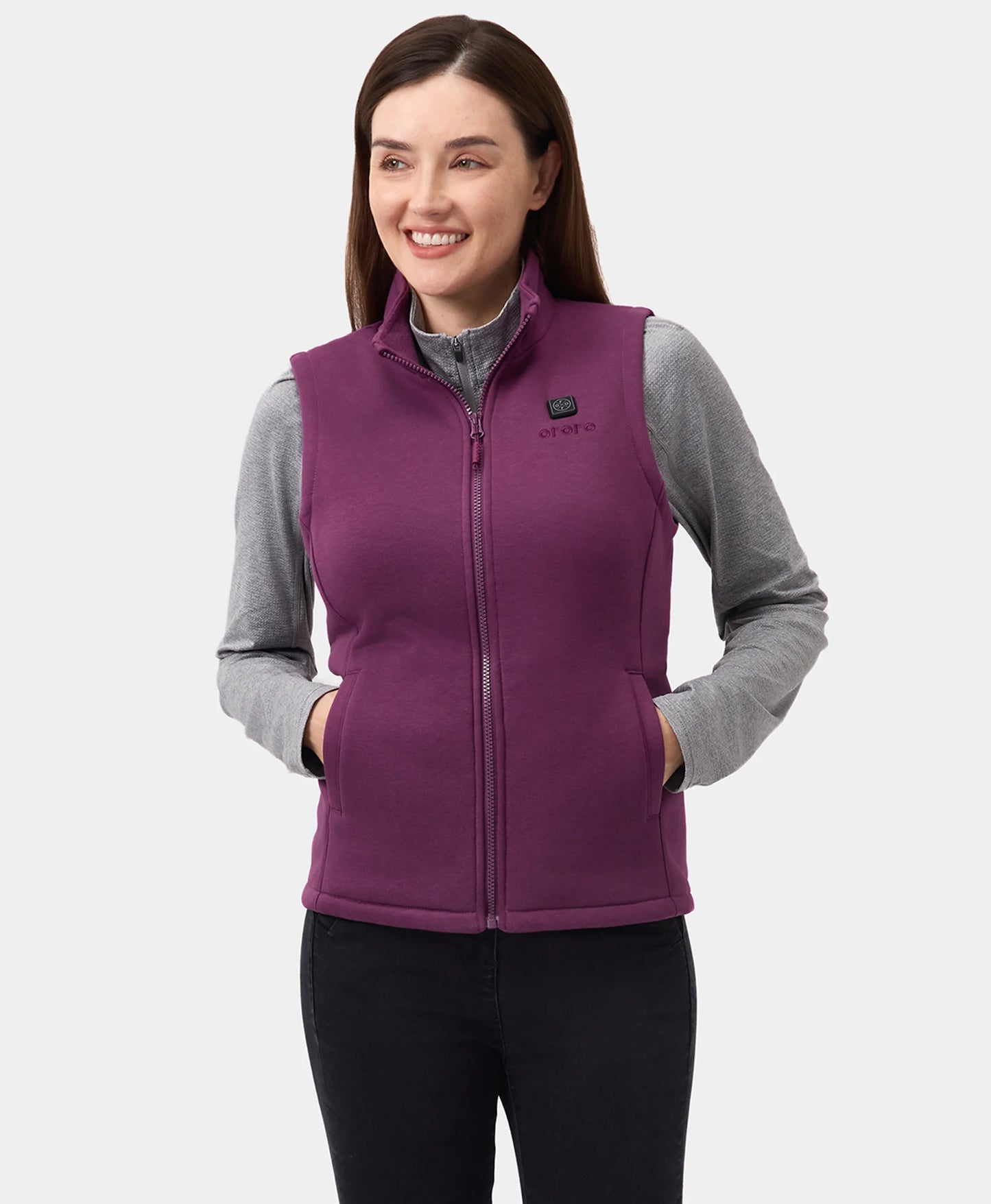 Women's Heated Fleece Vest