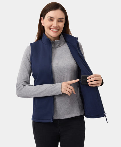 Women's Heated Fleece Vest