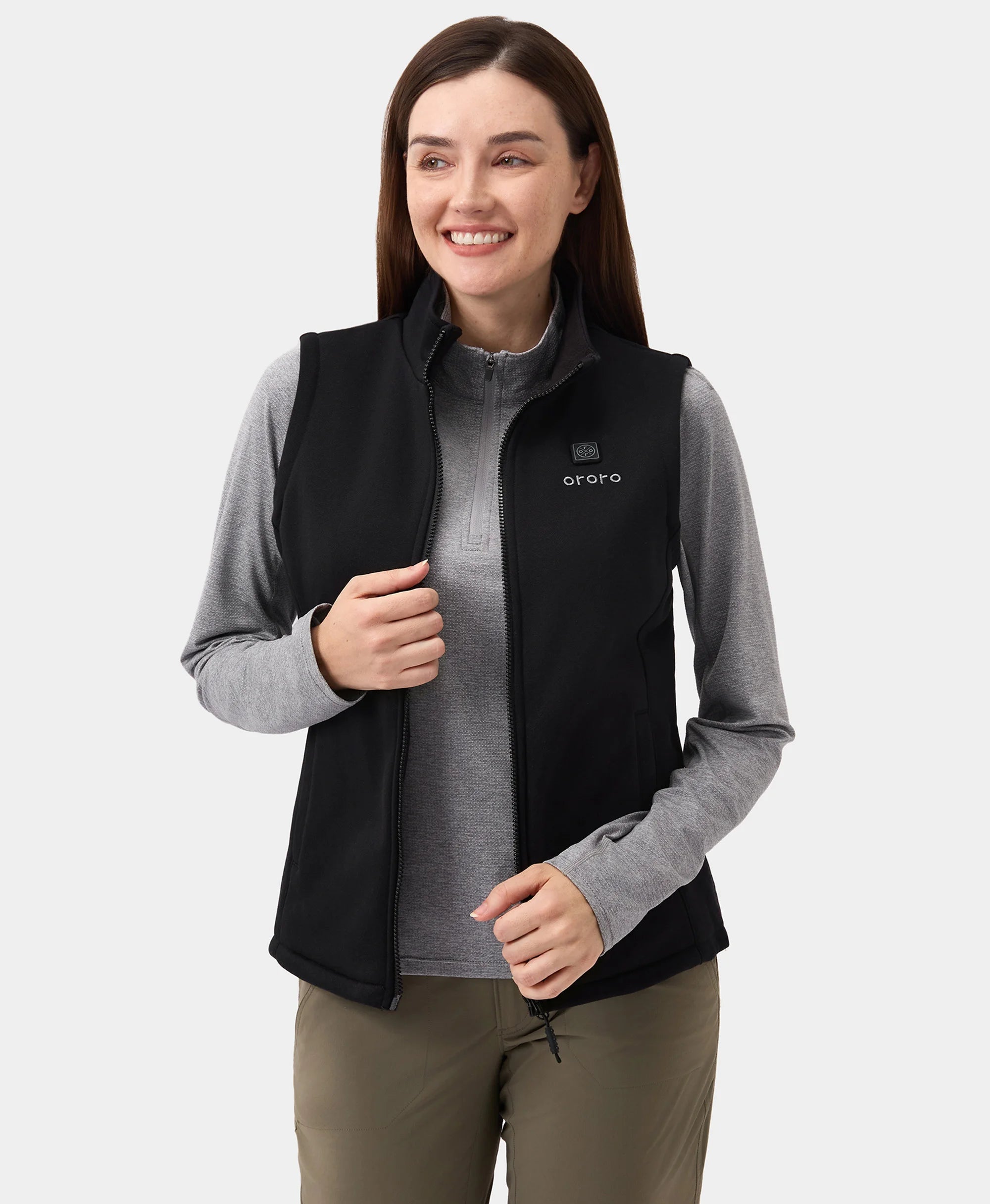 Women's Heated Fleece Vest