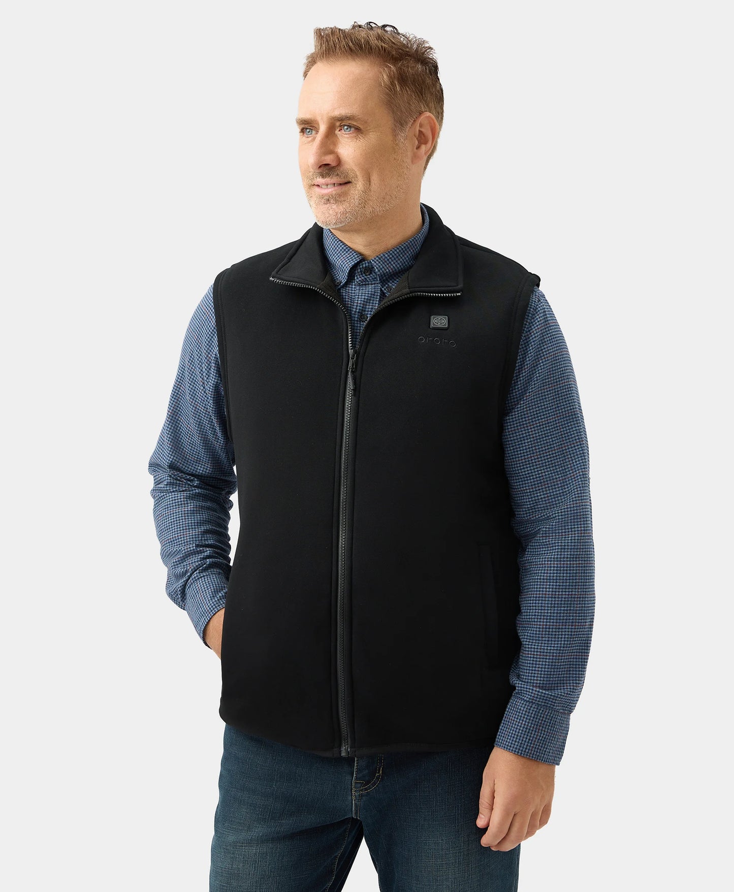 Men's Heated Fleece Vest