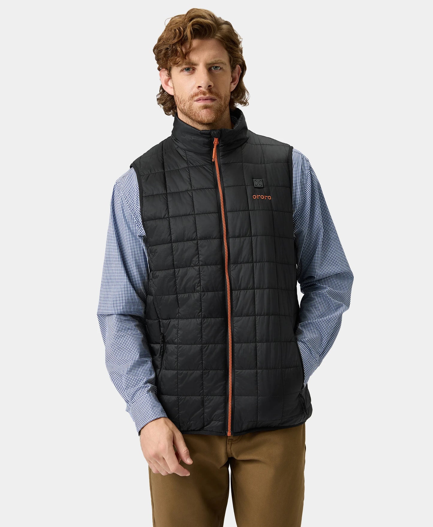 (Open-box) Prism Men's 4-Zone Heated Quilted Vest (Battery Set Not Included)
