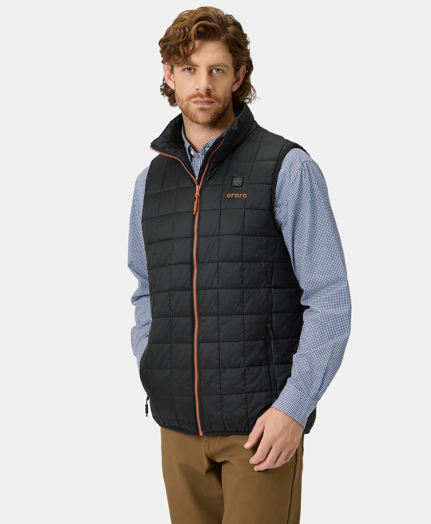 (Open-box) Prism Men's 4-Zone Heated Quilted Vest (Battery Set Not Included)