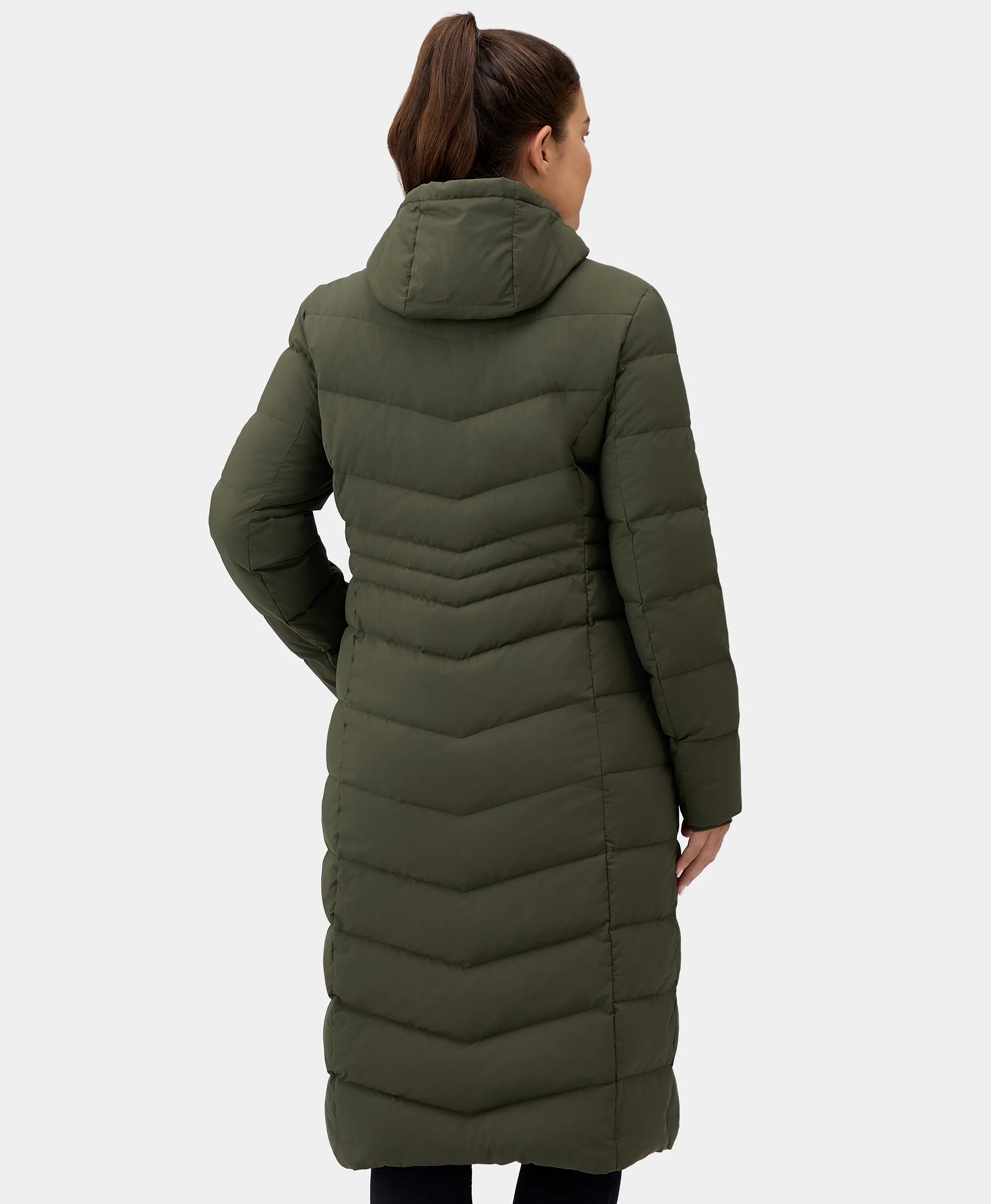 "SOHO" Women's Heated Down Parka Jacket