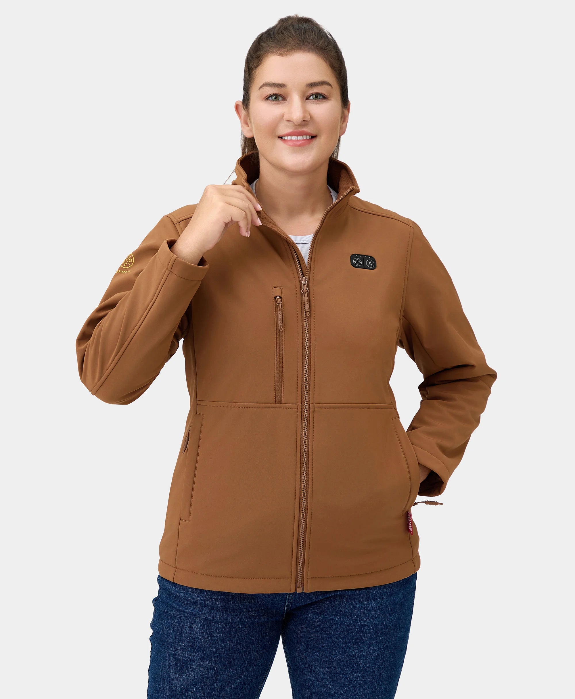 Maverick SureWarm® Women's 6-Zone Dual-Control Heated Softshell Jacket (Apparel Only)