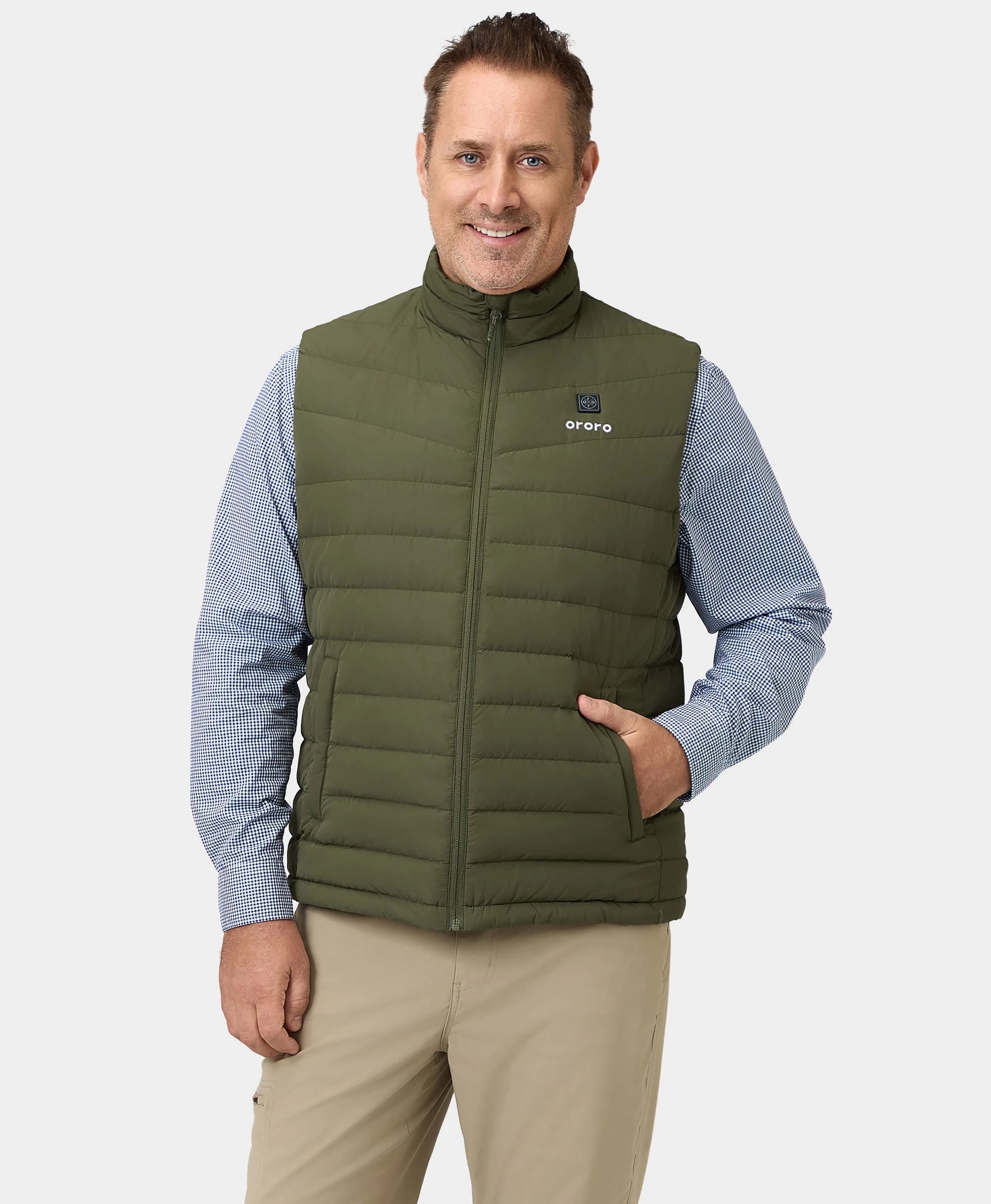 Men's Heated Lightweight Down Vest