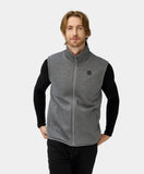Men's Heated Fleece Vest - 2023 New Colors