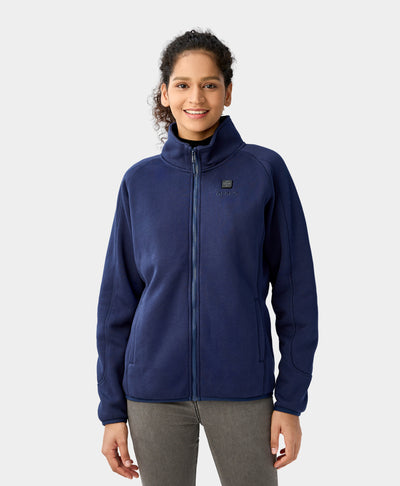 [ Women's Heated Fleece Jacket - New Colors] view 1