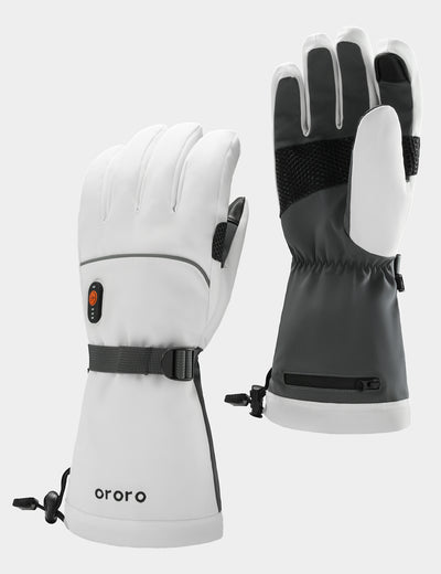 Ororo Heated Gloves for Men and Women, 3-in-1 Warm Gloves for Hiking Skiing Motorcycle