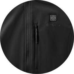 Zipper Chest Pocket