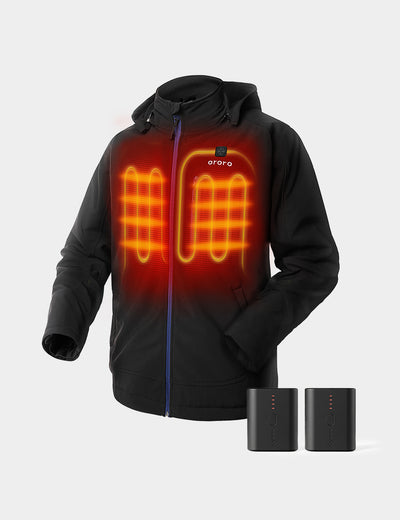 [ Men's Classic Heated Jacket & Extra Mini 5K Battery] view 1