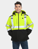 Men's Heated High-Visibility Work Jacket