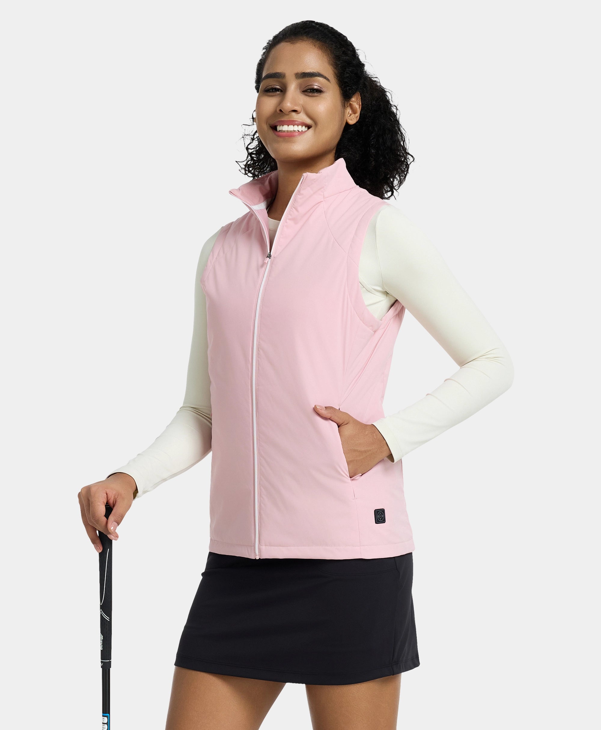 (Open-box) Women's 4-Zone Heated Golf Vest (Battery Set Not Included), Thumbnail 19
