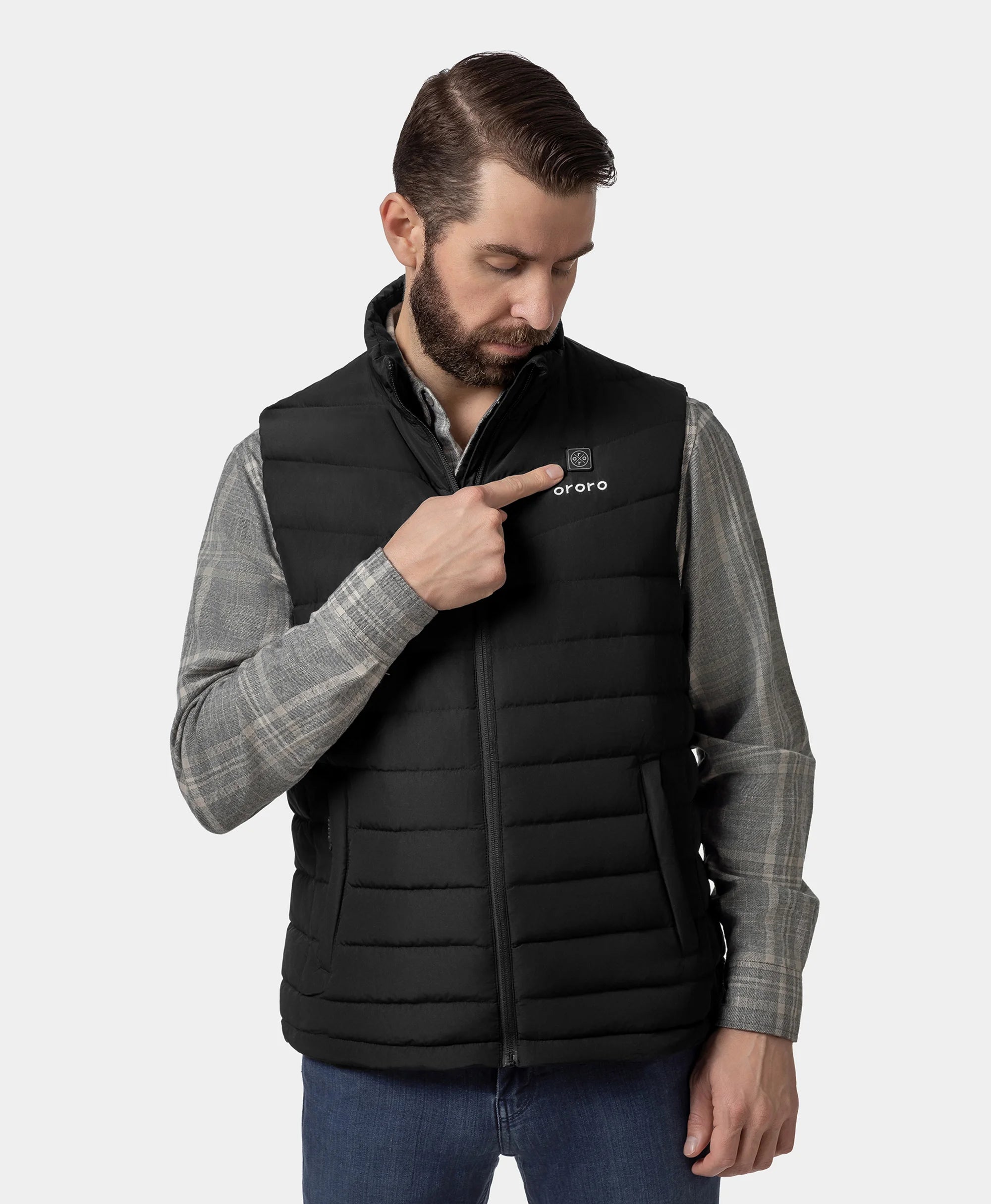 Men's Heated Lightweight Down Vest