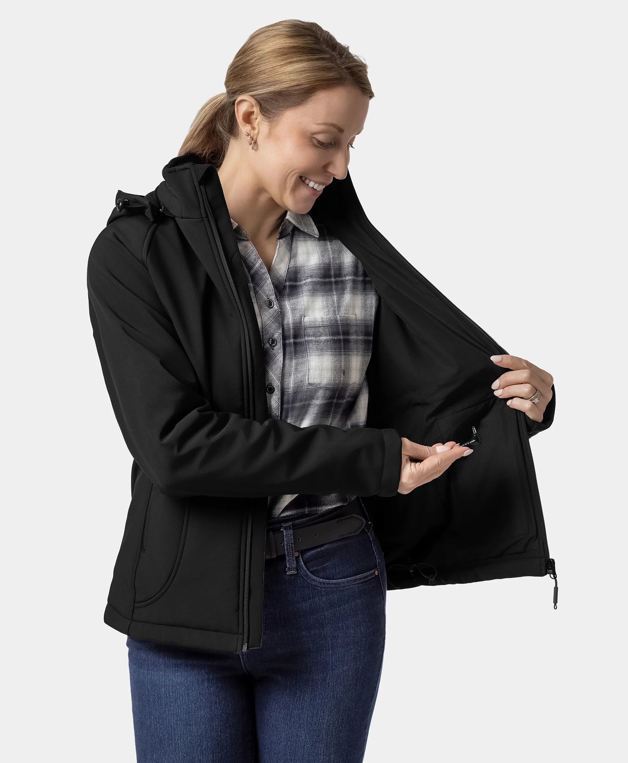 Paragon Women's Heated Jacket - Black