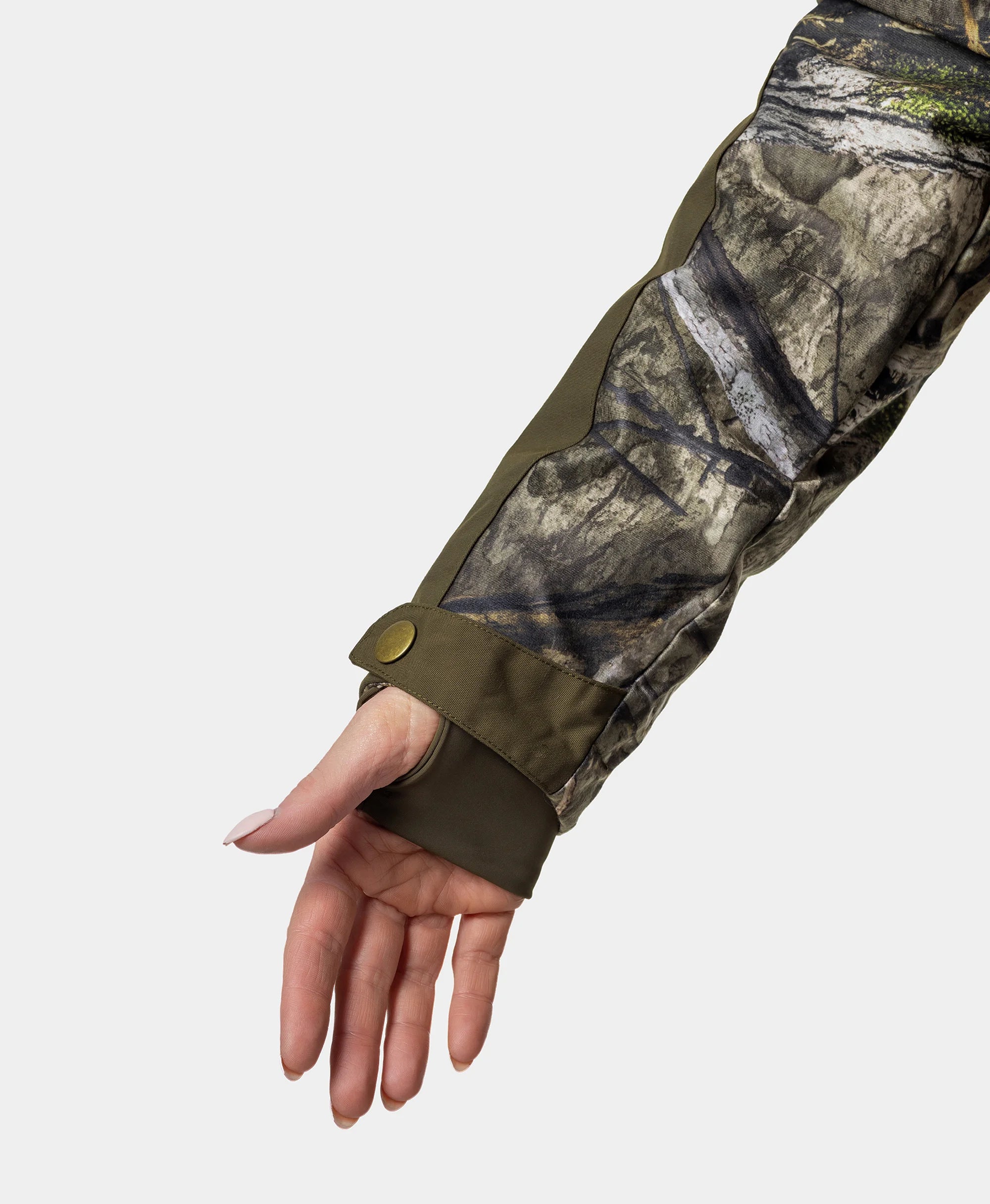 Women's Heated Hunting Jacket - Camouflage, Mossy Oak® Country DNA