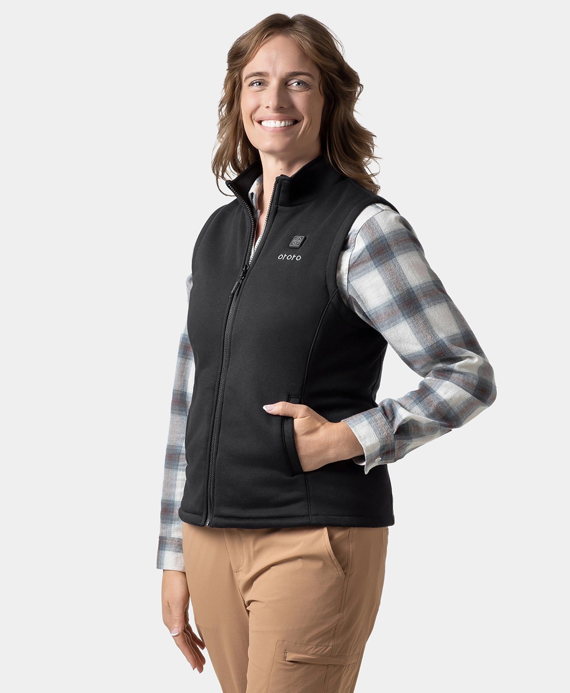 Women's Heated Fleece Vest