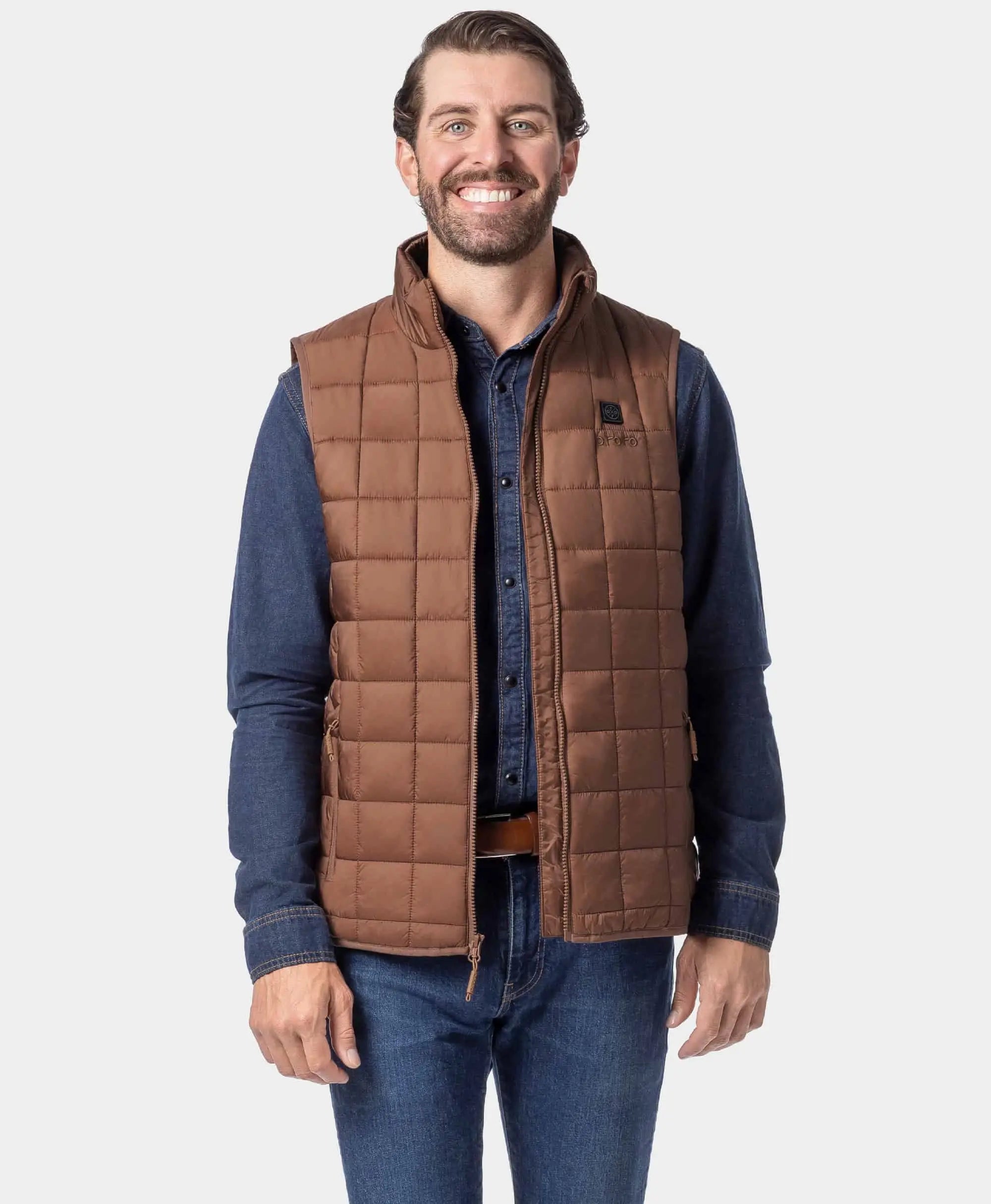 Prism Men's 4-Zone Heated Quilted Vest
