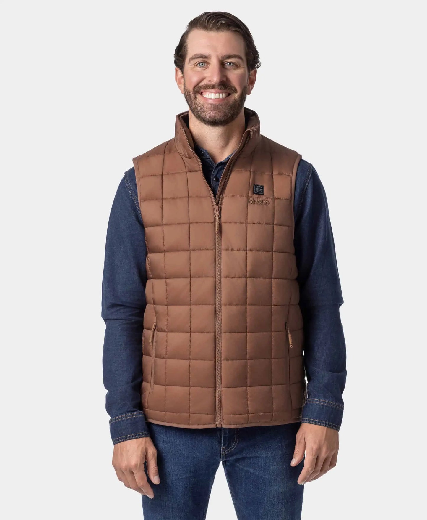 Prism Men's 4-Zone Heated Quilted Vest