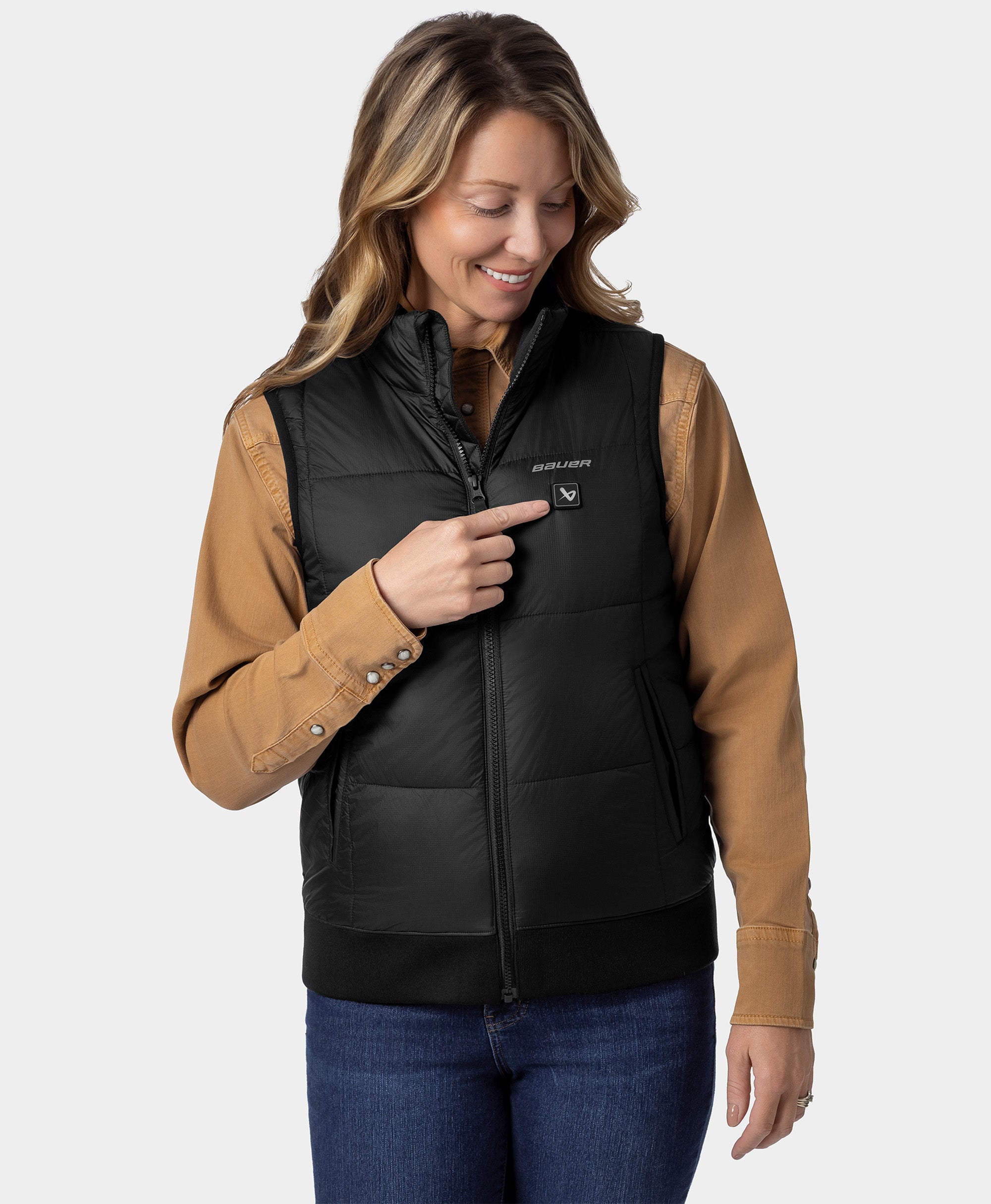 Bauer Women's 4-Zone Heated Puffer Vest