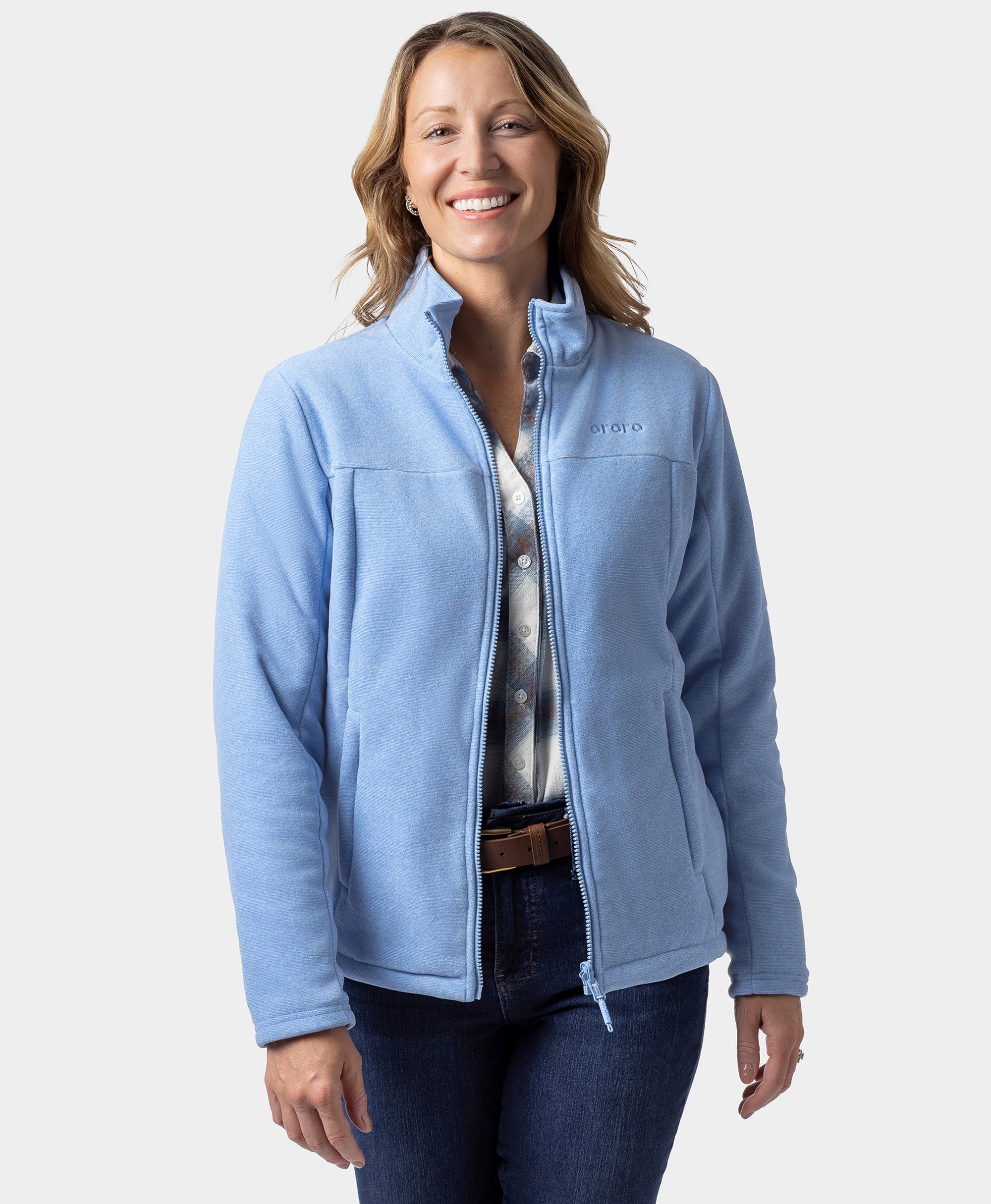 River Ridge Women's Heated Fleece Liner Jacket – ororo