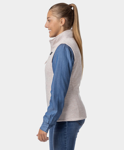Women's Heated Fleece Vest - New Colors (2025)