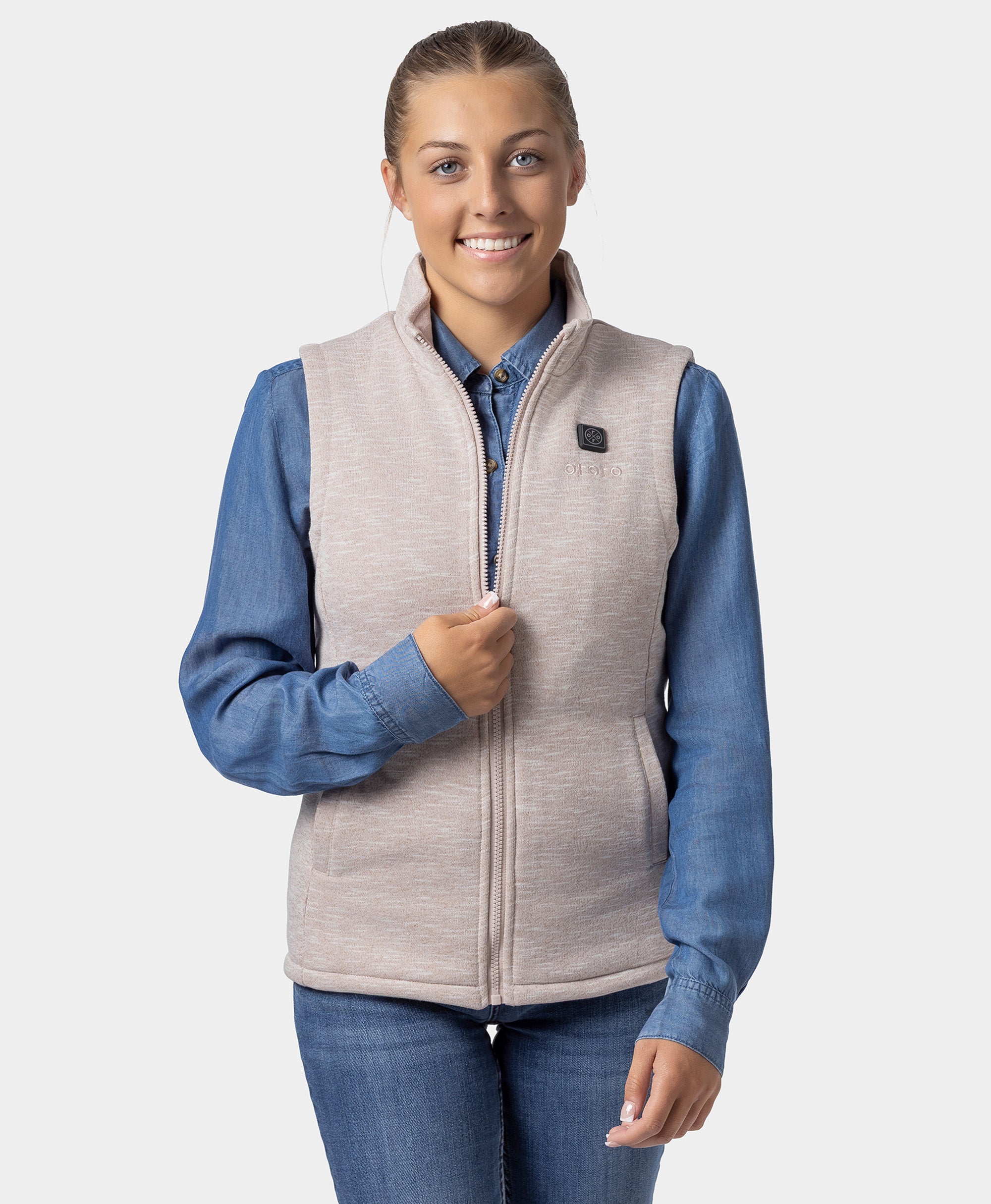 Women's Heated Fleece Vest - New Colors (2025)