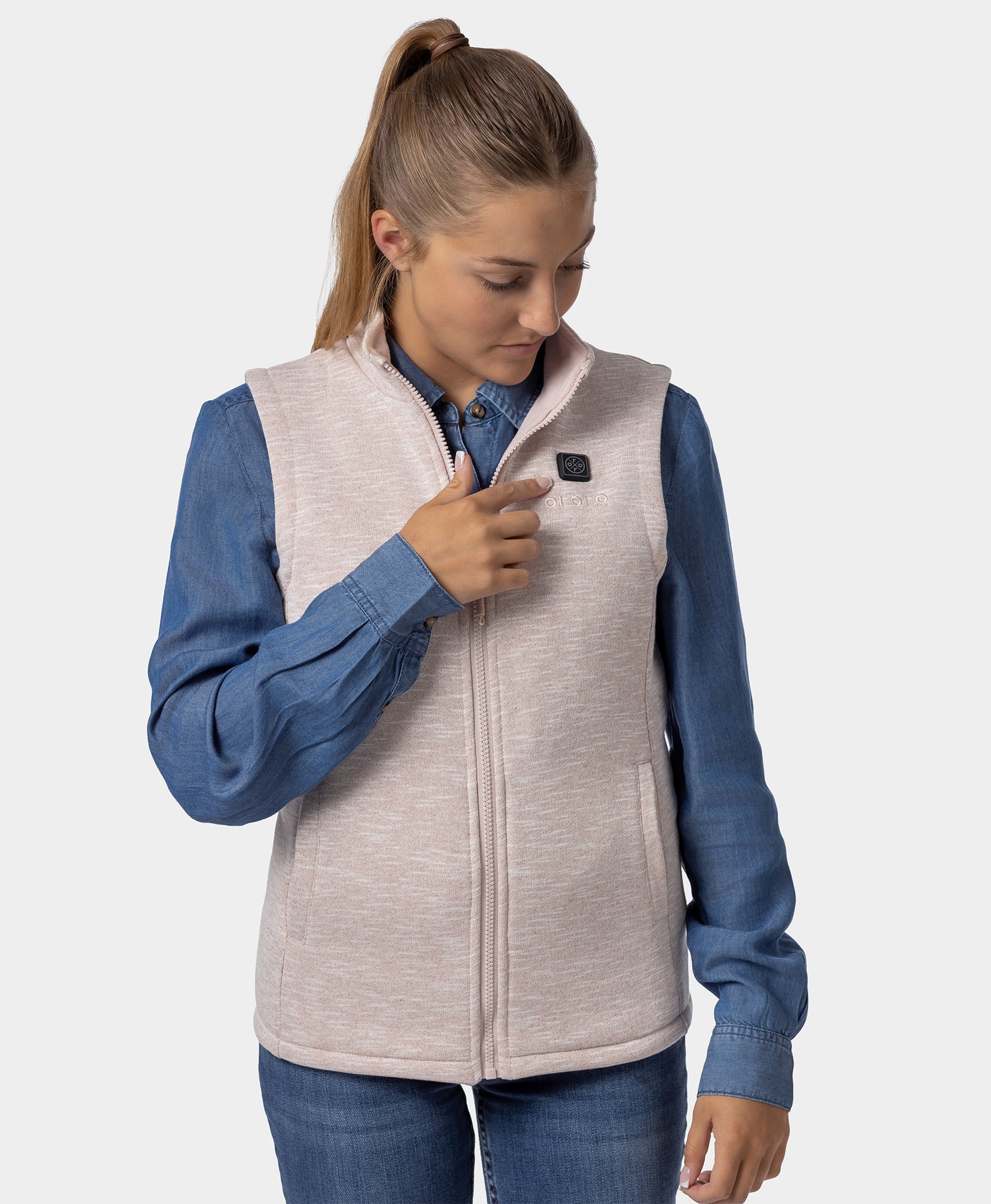 Women's Heated Fleece Vest - New Colors (2025)