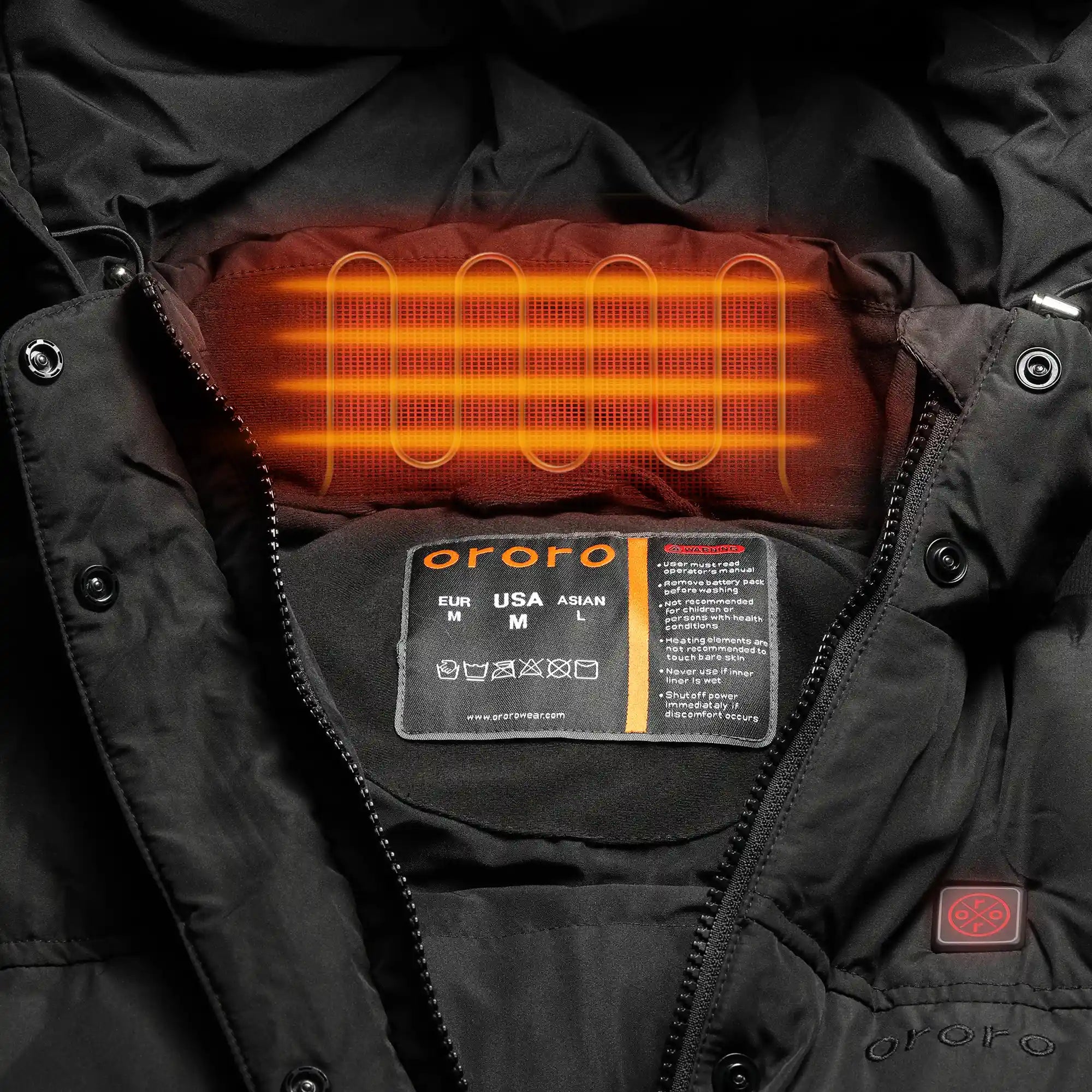 Women's Heated Down Vest - Slim Fit