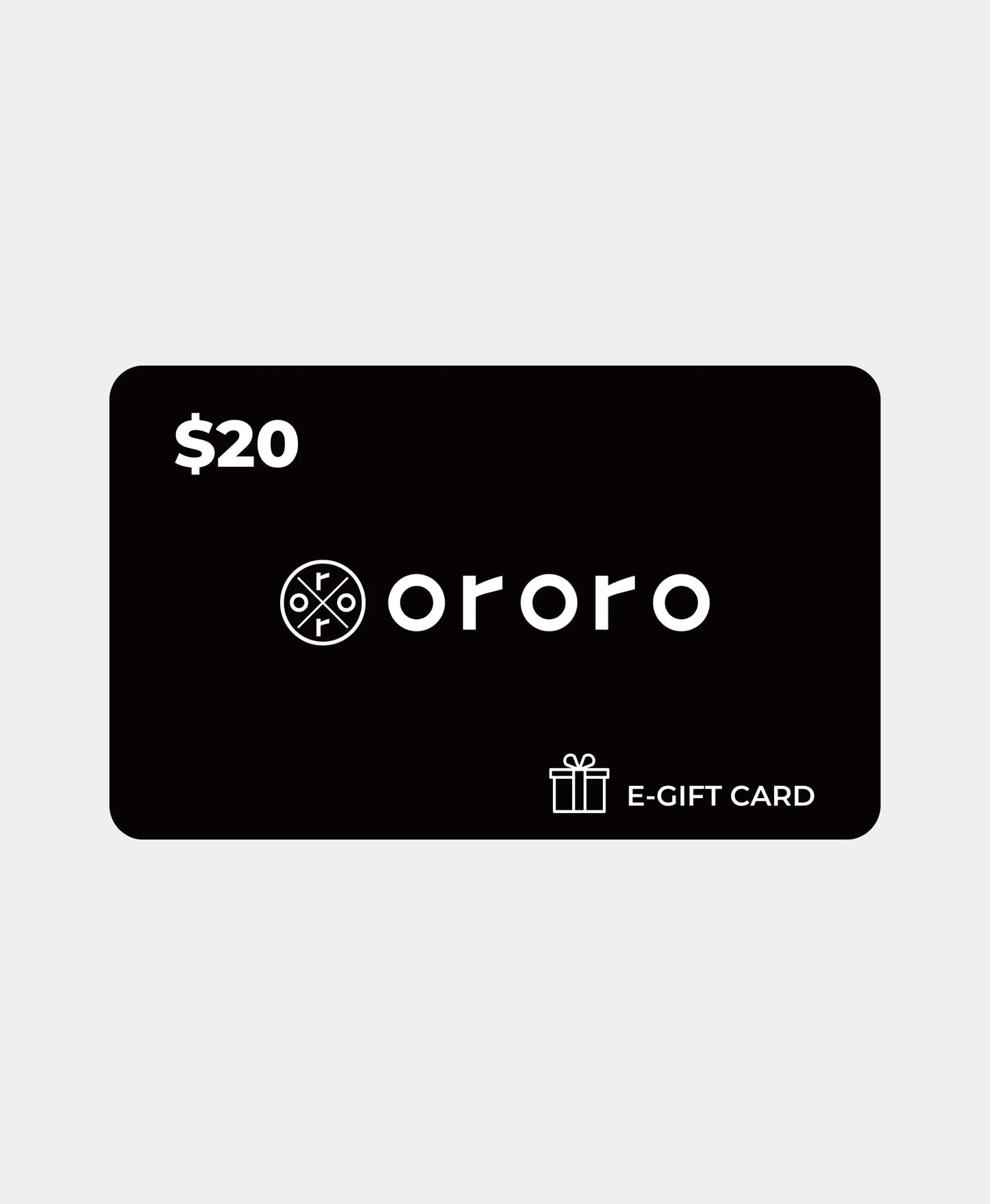 $20 e-gift card