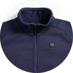 Mock-neck Collar