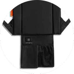 Built-In Mesh Holder