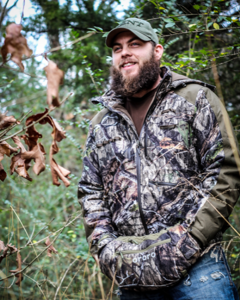 Camo sales heated coat