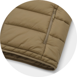 Elastic Binding at Hem to Block Elements