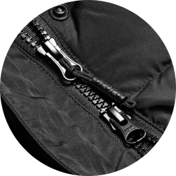 Feature Details Image Two-Way Zipper