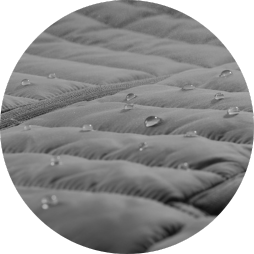 water-resistant shell