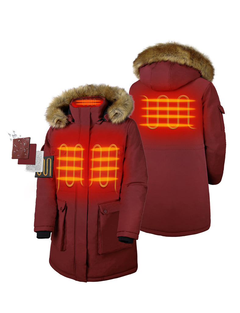4heating zones (left & right chest, collar, mid-back)