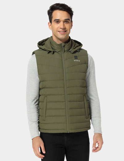 [ Testing -  Men's Heated Lightweight Down Vest - New Colors] view 1
